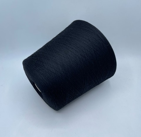 Folco (пр.Италия). 36/2 1800м/100гр, 50% меринос, 50% акрил, цвет-Черный(593/1), арт.33790