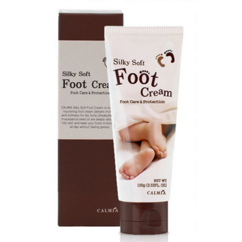 Calmia Silky Soft Foot Cream смягчающий крем для ног с маслом Ши и Макадамии