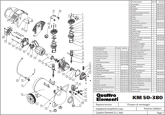 Клапан -пластина для компрессора QUATTRO ELEMENTI КМ8-140 (аналог 248-504-005, 248-467 (248-450-057)