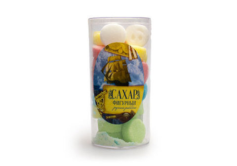 Сахар фигурный цветной "Смайлики", 140г
