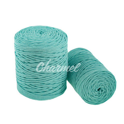 Mint cotton cord 4 mm