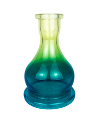 Колба MiniD (Мини капля без шва) "SeaSunseT" (Желто-голубая)