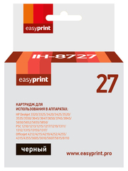 Картридж EasyPrint IH-8727 №27 для HP Deskjet 3320/3520/3550/5650/1210/1315, черный