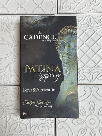 набор, Patina spray set  РЖАВЫЙ 50мл+50мл, cadence