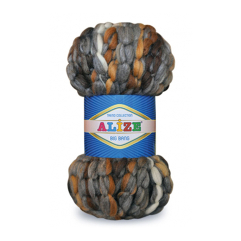 Big Bang Alize (46% Шерсть, 20% Полиамид, 34% Акрил, 100гр/22м )
