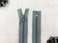 Молния брючная SBS автомат, L 20 см, Т3, н/р, серый