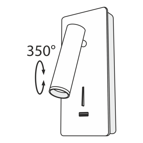 Настенный светодиодный светильник Maytoni Mirax C041WL-L3W3K