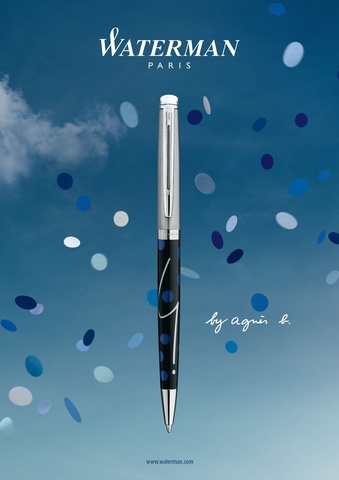Ручка шариковая Waterman Hemisphere Deluxe by Agnes B. Special Edition (S0924260)