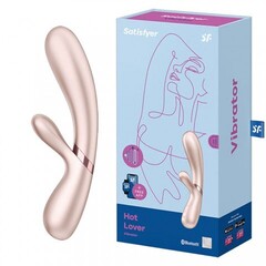 Вибратор с подогревом Satisfyer Hot Lover, бежевый