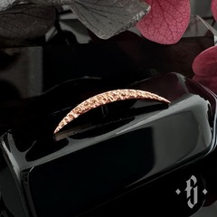 Накрутка "Hammered Cheshire Moon" - Розовое золото