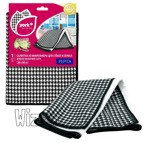 Салфетка из микроф.для окон Пепита ( 300х300 мм)