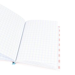 
          Записная книжка А7, Проф-Пресс, 7БЦ, глянцевая ламинация, лён, клетка, 48 л, "Арбуз на палочке"