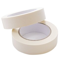 
          Клейкая лента малярная Alingar, 30 мм * 25 м, бумажная основа, бежевая, уп. 10 шт.