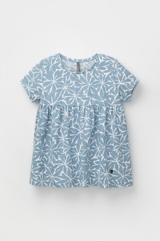 фуфайка  для девочки  КР 302421/пыльно-синий,блики на воде к469