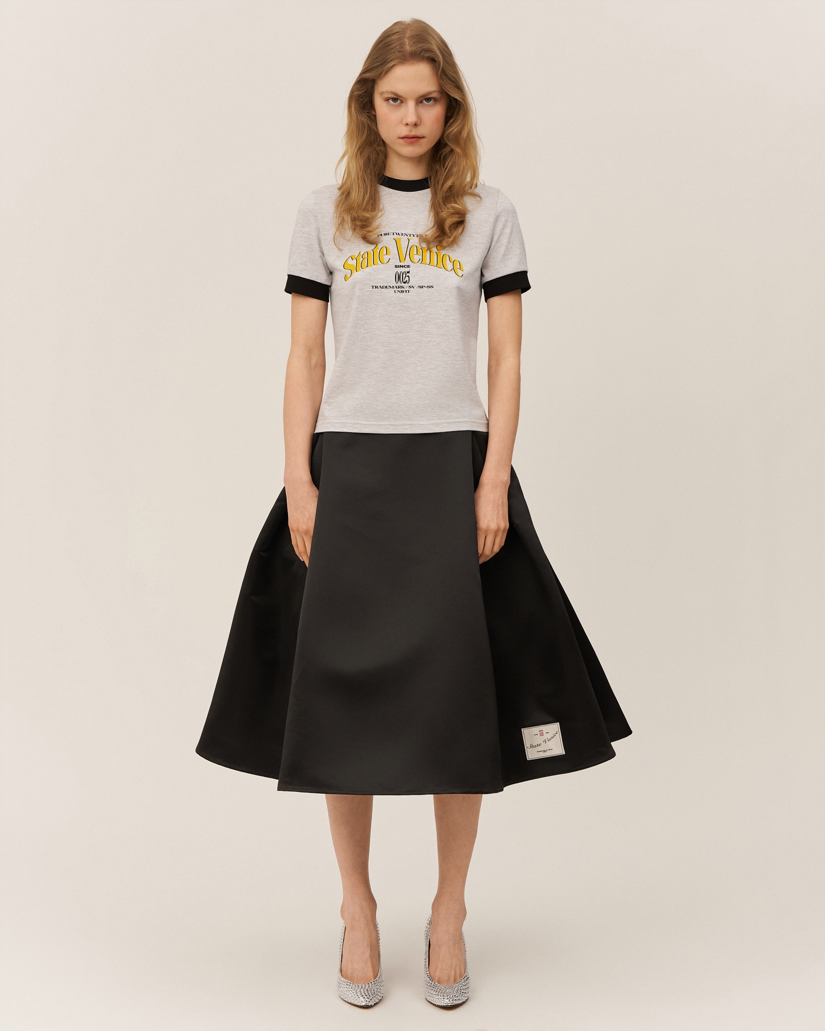 Пышная юбка А силуэта