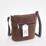 Сумка Саломея 350 эко-замша шоколад