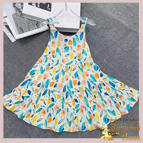 Сарафан девочке (7-12) 260410-S2144