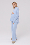 Костюм для беременных 14260 голубой