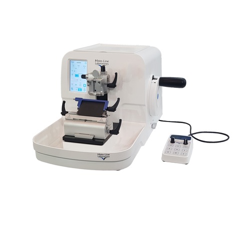 Gemini - Semiautomatic programmable rotary microtome