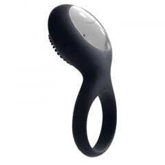 Эрекционное виброкольцо Tyler черный от SVAKOM