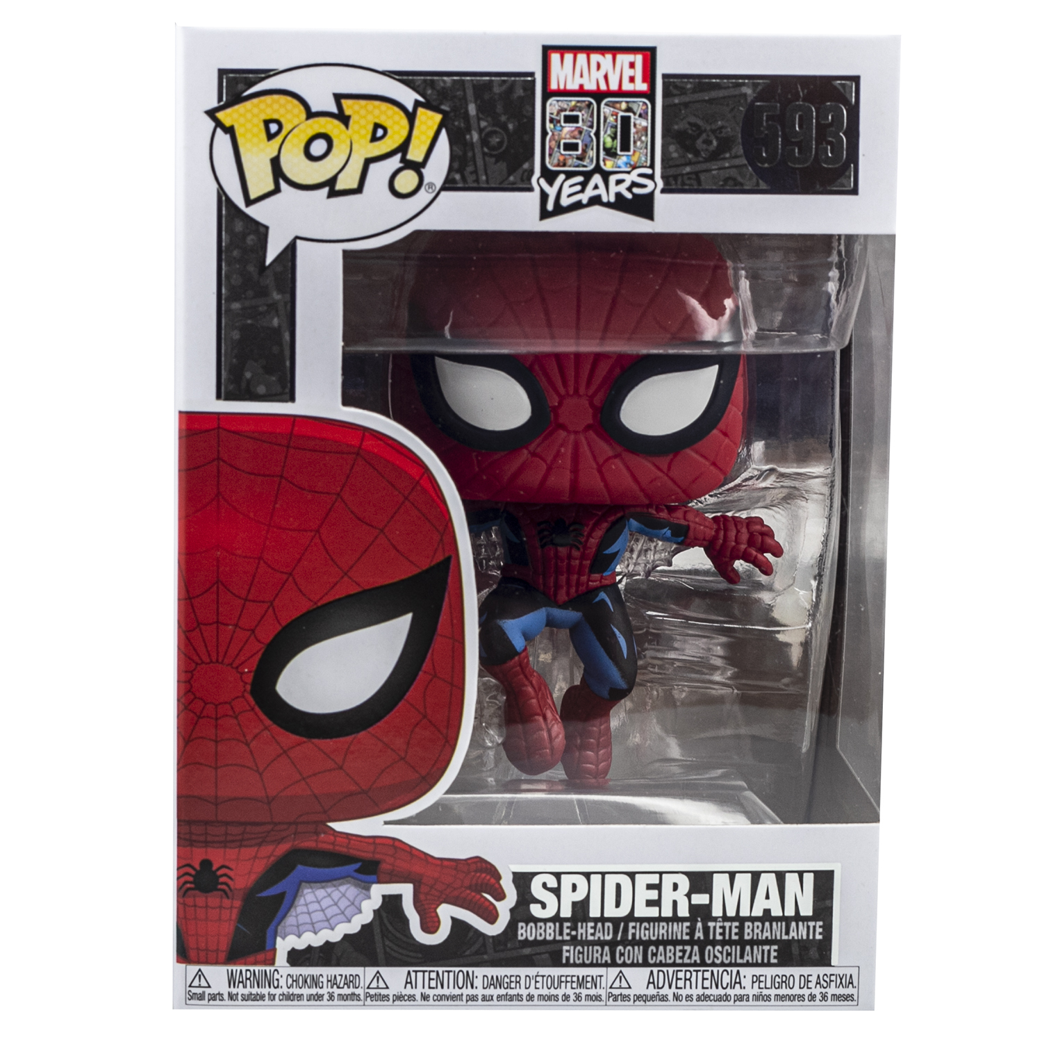 Фигурка Funko POP! Bobble Marvel 80th First Appearance Spider-Man 46952 -  купить по выгодной цене | Магазин комиксов Убежище 14