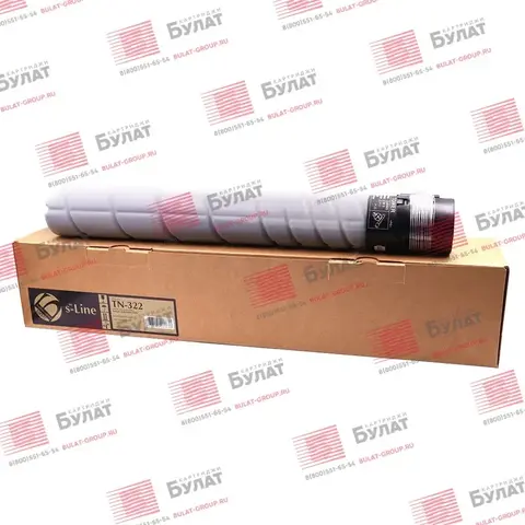 Тонер-картридж БУЛАТ s-Line TN-322 для Konica Minolta bizhub 224e (Чёрный, 28800 стр.)