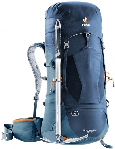 Картинка рюкзак туристический Deuter Aircontact Lite 35+10 SL Alpinegreen-Forest - 4