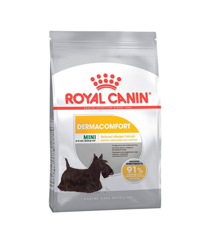 Royal Canin Mini Dermacomfort сухой корм для собак средних пород с чувствительностью кожи 3 кг