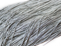 Канитель мягкая серебро мат. 1мм