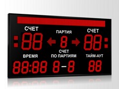 Табло для волейбола Импульс 718-D18x4-D13x9-S8x128xP10-S4-A2