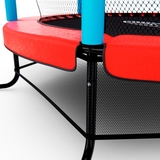 Батут детский DFC SMRKIDS 55" с сеткой, RED фото №3