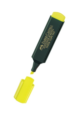 Textmarker sarı 48 Textliner Faber Castell