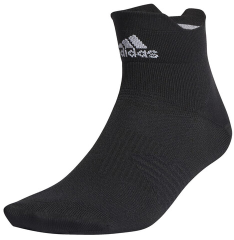 Носки теннисные Adidas Run Ankle Sock 1P - black/white