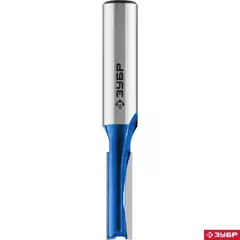 ЗУБР 6 x 19 мм, хвостовик 8 мм, фреза пазовая прямая, Профессионал (28753-6-19)