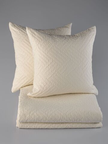 Покрывало 260х280 и 2 декоративные подушки 45х45 Claire Batiste Tilt Greg аворио