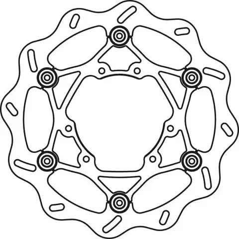 Диск тормозной передний 7153F1