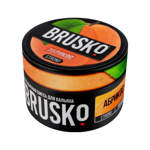 Бестабачная смесь для кальяна BRUSKO 50г STRONG - Абрикос