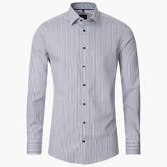 Сорочка мужская Venti Modern Fit 144324000-100 в серую полоску