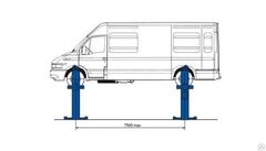 Четырехстоечный подъемник ДАРЗ П14-14