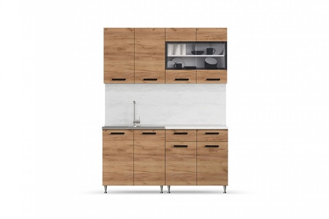 Кухня Рио 1.6 м дуб крафт