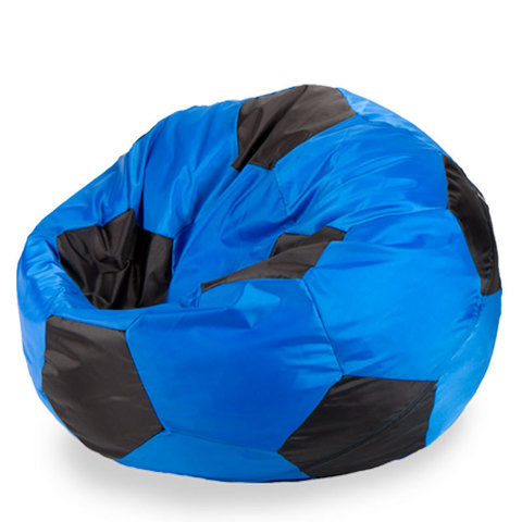 Кресло-мешок «Мяч» Сине-черный