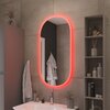 Cezares CZR-SPC-ELS-550-1050-RGB-TCH ELLISSE Зеркало с контурной разноцветной подсветкой RGB и сенсорным выключателем, CZR-SPC-ELS-550-1050-RGB-TCH, 12V, 220-240V, 550x1050