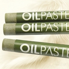 Пастель художественная масляная MUNGYO Oil Pastels Зеленый лиственный №562 (3шт)
