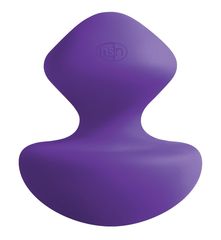 Фиолетовый универсальный вибромассажер Luxe Syren Massager - 