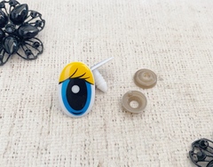 Пластиковые глаза для игрушек, d 4х2,5 см