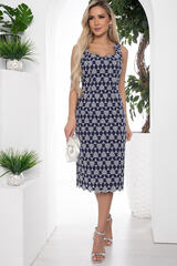 Платье Виринея (темно-синее) П10451 LT Collection