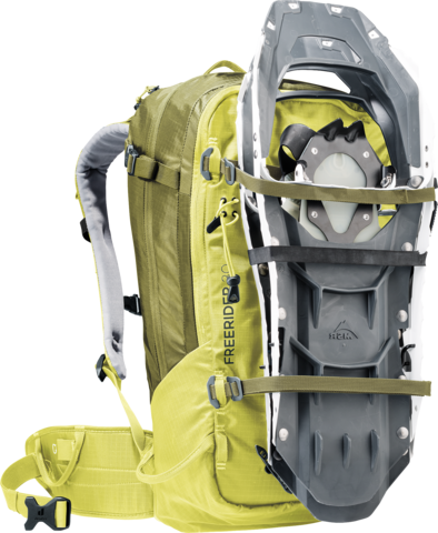 Картинка рюкзак для сноуборда Deuter Freerider 30 Sprout/Cactus - 13