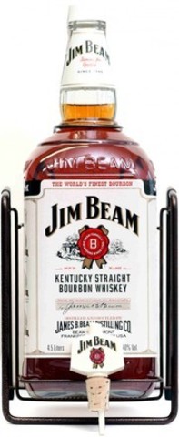 Виски Jim Beam, with Pouring Stand, gift box, 3 л