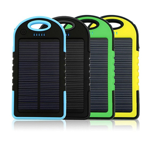 Power Bank на солнечных батареях 12 000 mAh