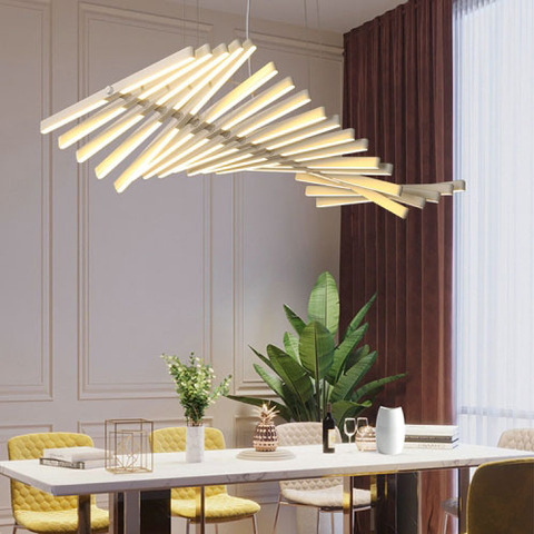 Люстра Rhythm Horizontal White L102